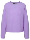 360CASHMERE 360 CASHMERE 'SOPHIE' LILAC CASHMERE SWEATER