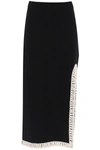 BY MALENE BIRGER BY MALENE BIRGER GABIE MAXI SKIRT WITH CROCHET TRIMS