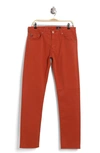 Ag Tellis Slim Fit Jeans In Redwood