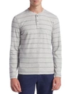 MADISON SUPPLY Linear Cotton Top