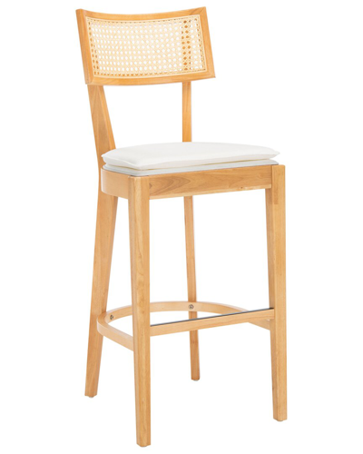 SAFAVIEH SAFAVIEH GALWAY CANE BAR STOOL