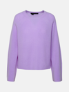 360CASHMERE 'SOPHIE' LILAC CASHMERE SWEATER