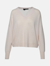 360CASHMERE 'CAMILLE' IVORY CASHMERE SWEATER