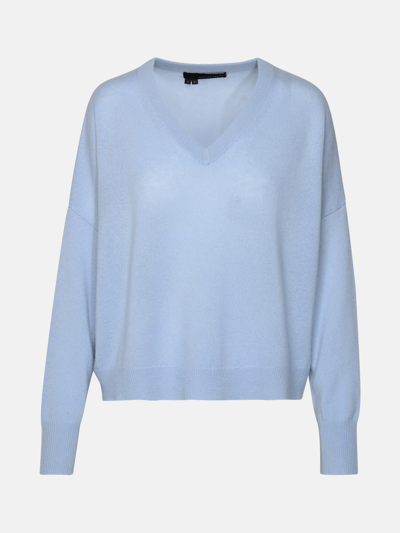 360cashmere 'camille' Light Blue Cashmere Sweater
