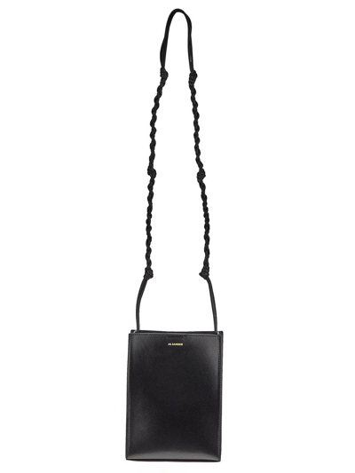 Jil Sander Tangle Small Crossbody Bag In Black