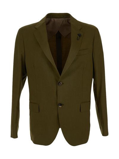 Lardini Classic Suit In Green