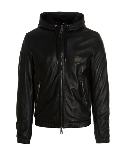 DOLCE & GABBANA DG ESSENTIAL HOODED JACKET