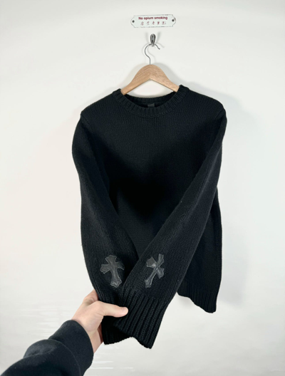 Pre-owned Chrome Hearts Grailcashmere Cross Patch Sleeve Thumb