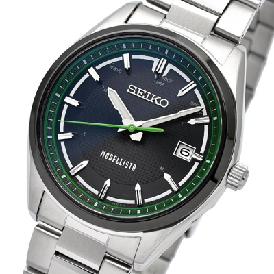 Pre-owned Seiko Selection Modellista Special Edition Sbtm331 Radio Solar Watch Men's