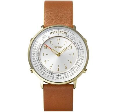 Pre-owned Seiko Metronome Watch Standard Line Color Camel Smw003a Reference Tone