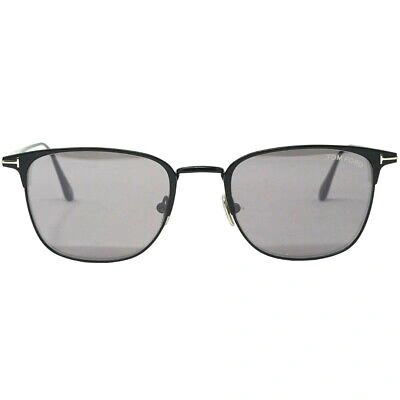 Pre-owned Tom Ford Liv Ft0851 02c Black Sunglasses In Gray