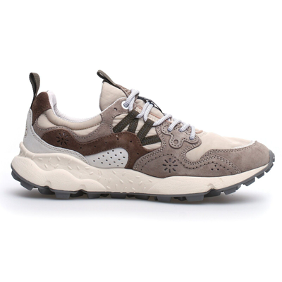 Pre-owned Flower Mountain Trainers - { Yamano 3 Trainers} - Various Colours In Off White/beige