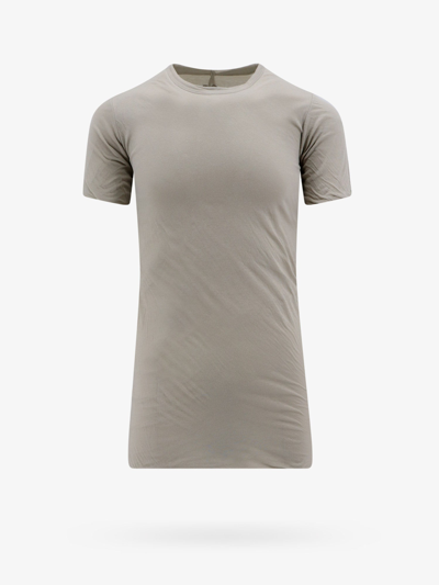 Rick Owens Man T-shirt Man Beige T-shirts In Cream