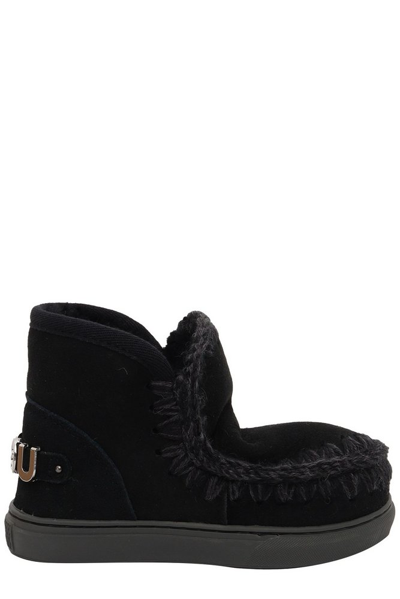 Mou Kids Eskimo Slip In Black