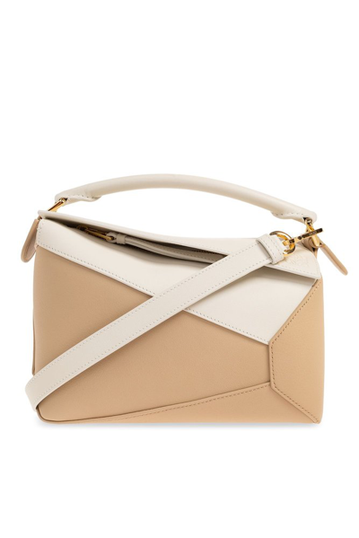 Loewe Anagram Embossed Small Puzzle Bag In Multi