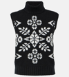 MAX MARA VIVY WOOL AND CASHMERE jumper waistcoat