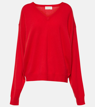 Sportmax Etruria Wool And Cashmere Sweater In Pink