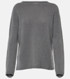 S Max Mara Georg Wool-blend Sweater In Grey