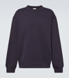 Dries Van Noten Cotton Sweatshirt In Blue