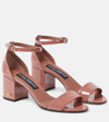 Dolce & Gabbana Keira 60 Patent Leather Sandals In Pink