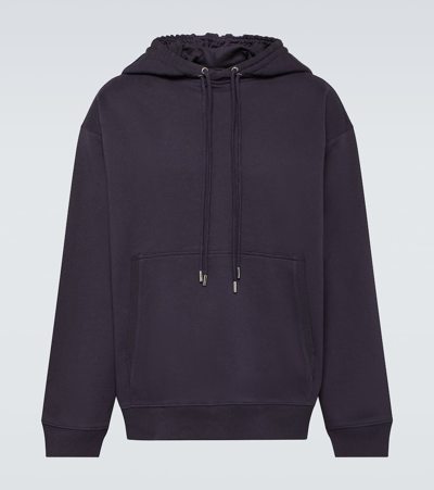 Dries Van Noten Navy Double Cord Hoodie In 509 Navy