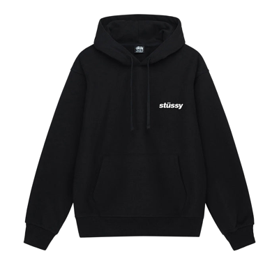 Pre-owned Stussy Popsicle Hoodie 'black'