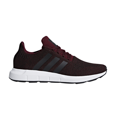 Pre-owned Adidas Originals Swift Run 'maroon Black White' In Red