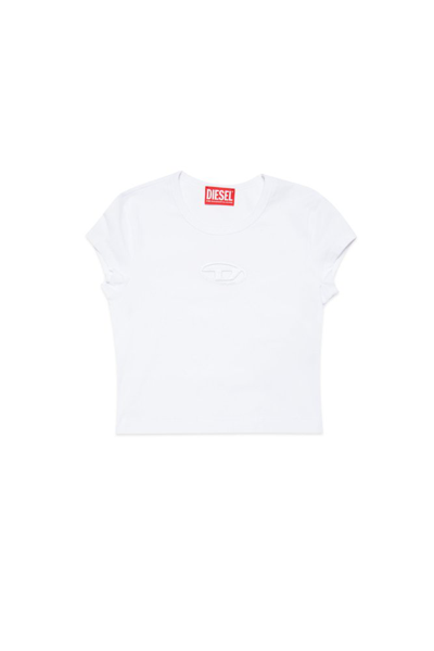 Diesel Kids' T-shirt T-shirt In Bianco