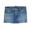 DSQUARED2 DSQUARED2 KIDS LOGO EMBROIDERED DENIM SKIRT