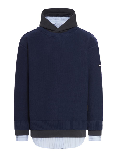 Balenciaga Sweatshirt In Blue