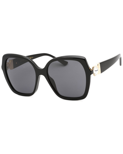 Jimmy Choo Women's Manon/g/s 57mm Sunglasses In Black