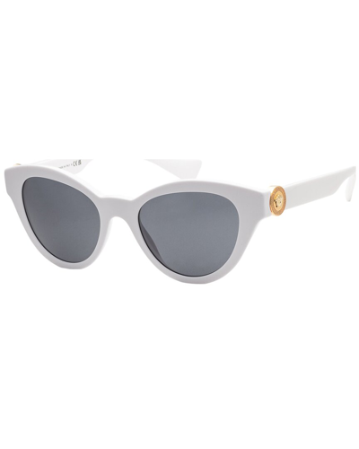 Versace Women's Ve4435 52mm Sunglasses In White