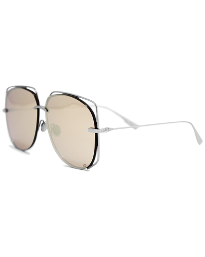 Dior Unisex Stellaire 6 61mm Sunglasses In Silver