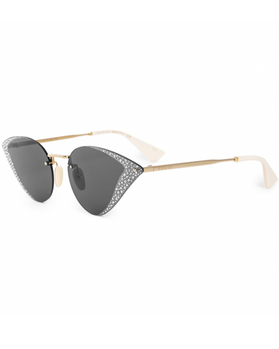 Gucci Women's Gg0898s 64mm Sunglasses In Gold
