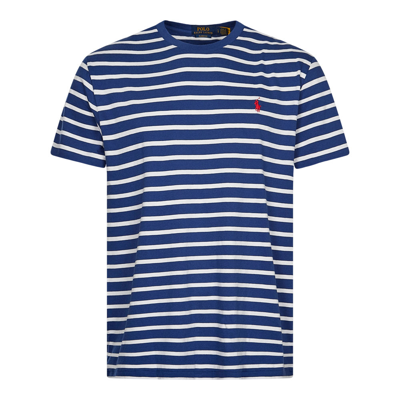 Polo Ralph Lauren Stripe T-shirt In Blue