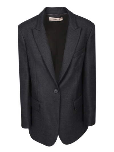 Blanca Vita Wool-blend Jacket In Grey