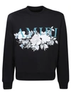 AMIRI BLACK COTTON SWEATSHIRT