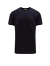 MARNI COTTON T-SHIRT WITH EMBROIDERED LOGO