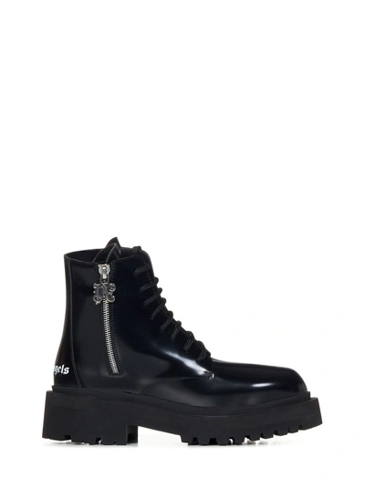 Palm Angels Boots In Black