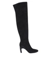 Tory Burch Women's High Heel Over The Knee Boots In Black