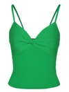Alice And Olivia Alice + Olivia Tops In Green