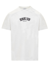 Off-white Logic Cotton T-shirt In White