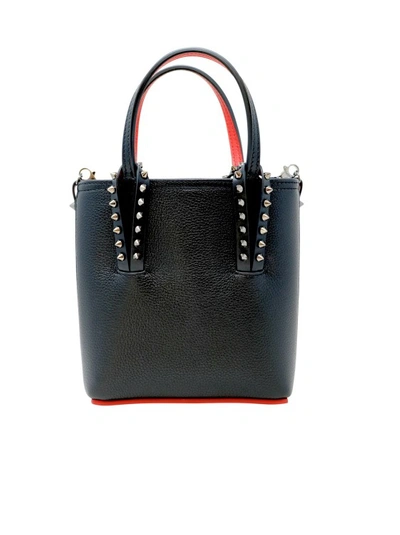 Christian Louboutin Black Leather Mini Cabata Bag