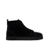 Christian Louboutin Black Louis Orlato Sneakers In Black