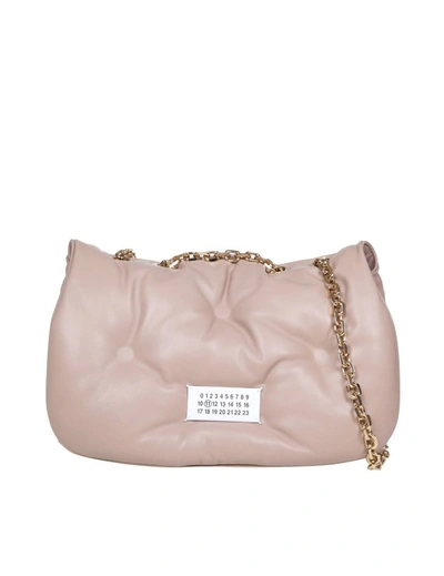 Maison Margiela Medium Glam Slam Flap Bag In Pink