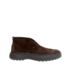 TOD'S WINTER GOMMINO BROWN SUEDE ANKLE BOOT