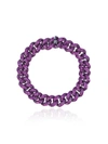 SHAY Essential Gemstone link bracelet,宝石,18K黑金