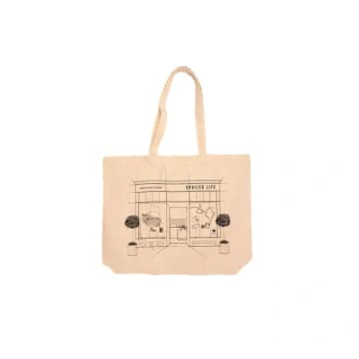 Spoiled Life Tote Bag In Neutral