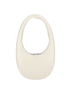 Coperni Swipe Leather Crossbody Bag In White