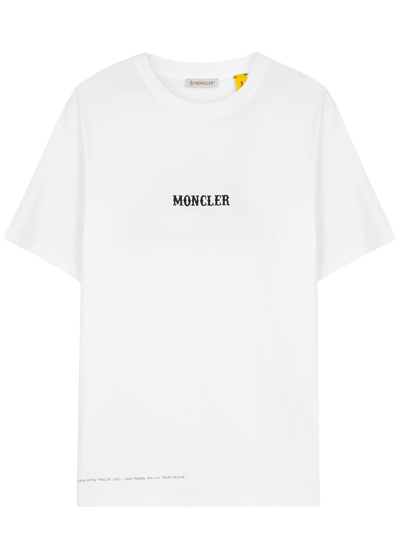 Moncler Frgmt Circus Cotton T-shirt In White